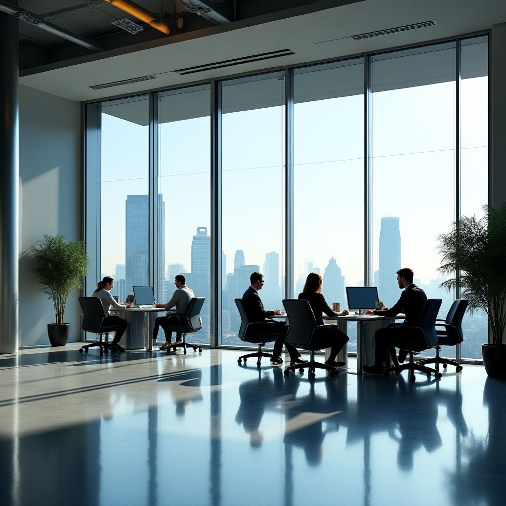 Oficina principal de FinConsult en Madrid